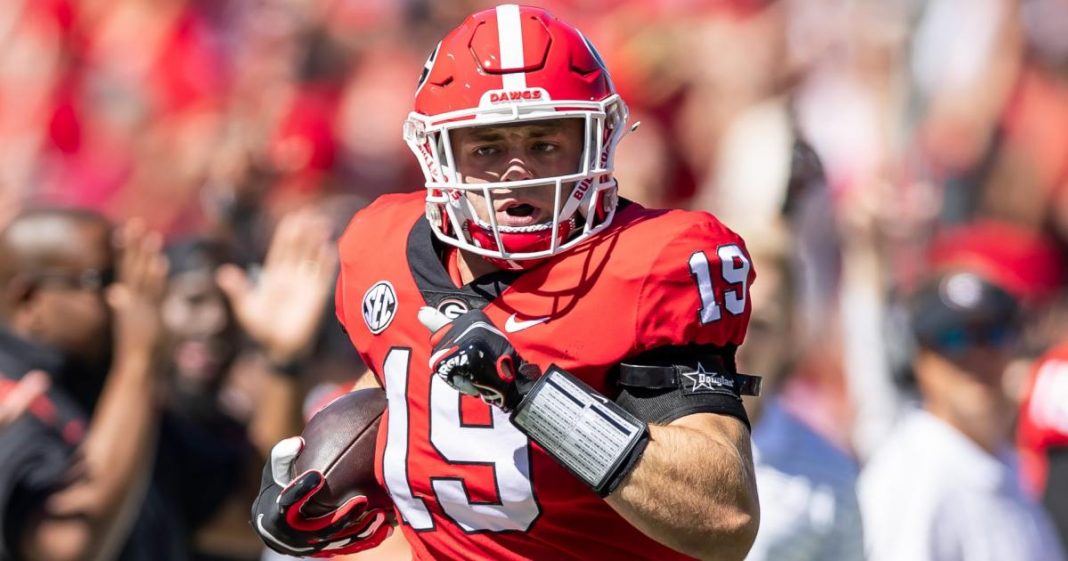 When Is Brock Bowers Eligible For NFL Draft Georgia Tight End Already   Brock Bowers 103122 1068x561 