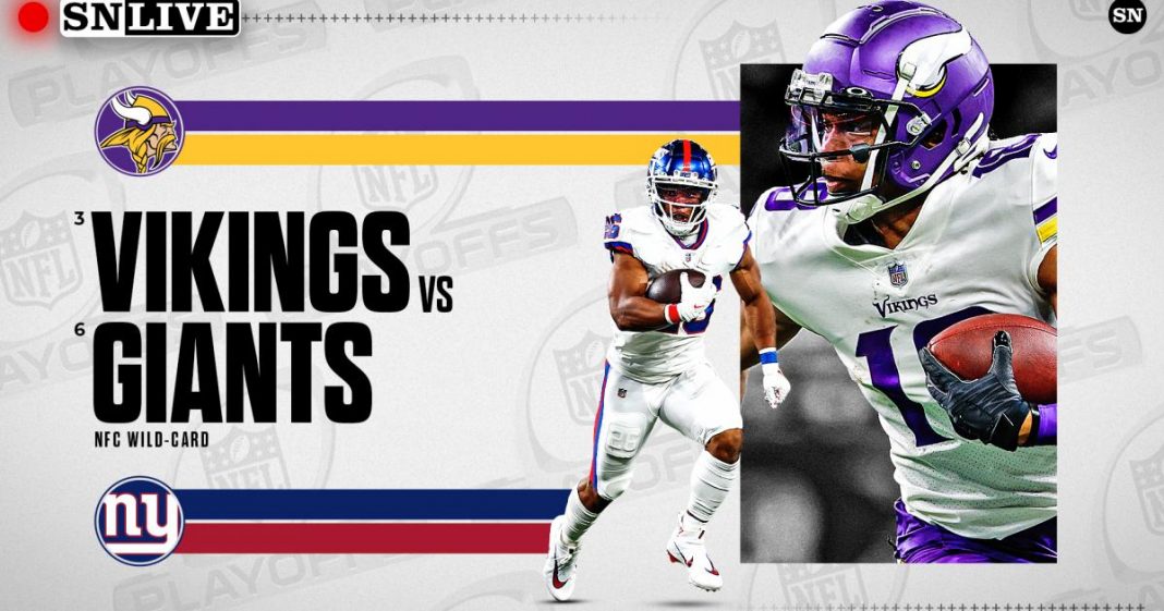 Giants vs. Vikings live score, updates, highlights from NFL wildcard