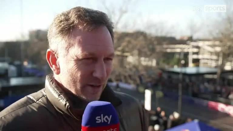 Craig Slater catches up with Red Bull's Christian Horner and Sergio Perez as they celebrate their F1 titles in Milton Keynes.