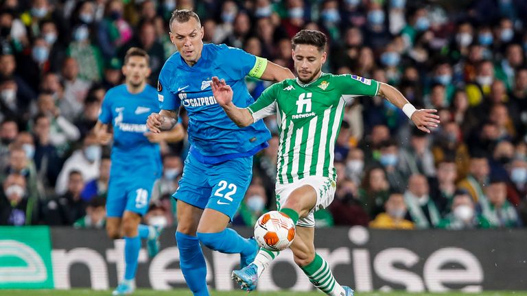 Moreno has made 99 LaLiga appearances for Betis since the 2019-20 season