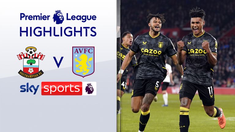 Southampton vs Aston Villa highlights