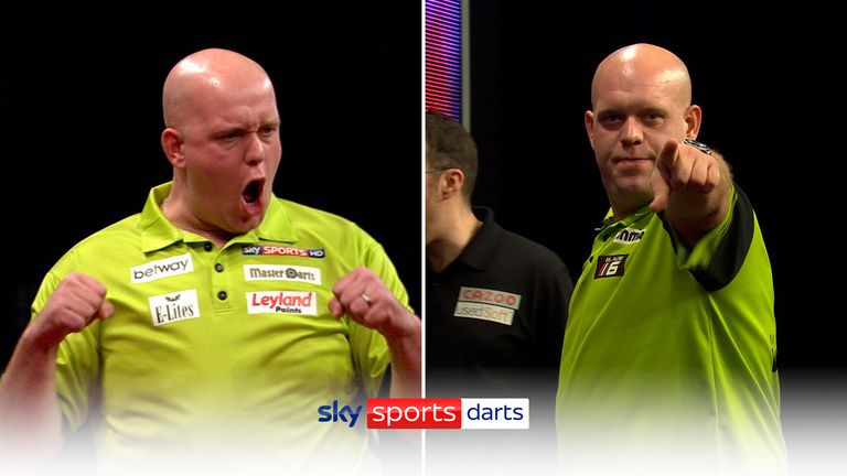 Take a look at all four of Michael van Gerwen’s Premier League whitewashes