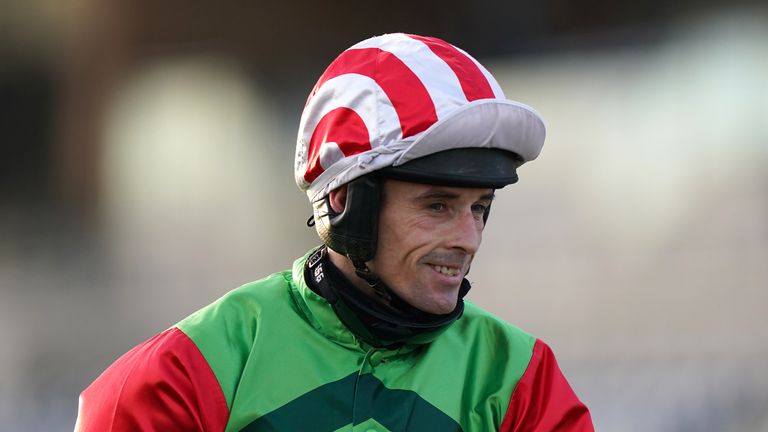 Sean Quinlan smiles after Windsor Avenue&#39;s victory in the Sky Bet Chase