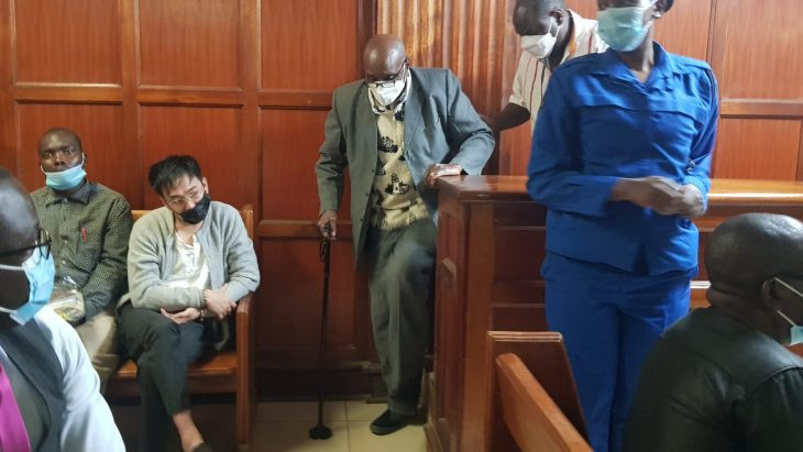 Former Kenya Police Service's Director of Operations punches lawyer in court  for asking him too many questions during cross-examination