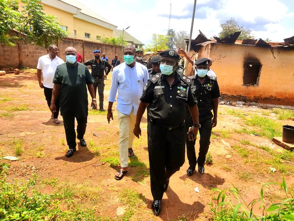 Two security personnel killed, patrol vehicles burnt as gunmen attack vigilante office in Enugu community 