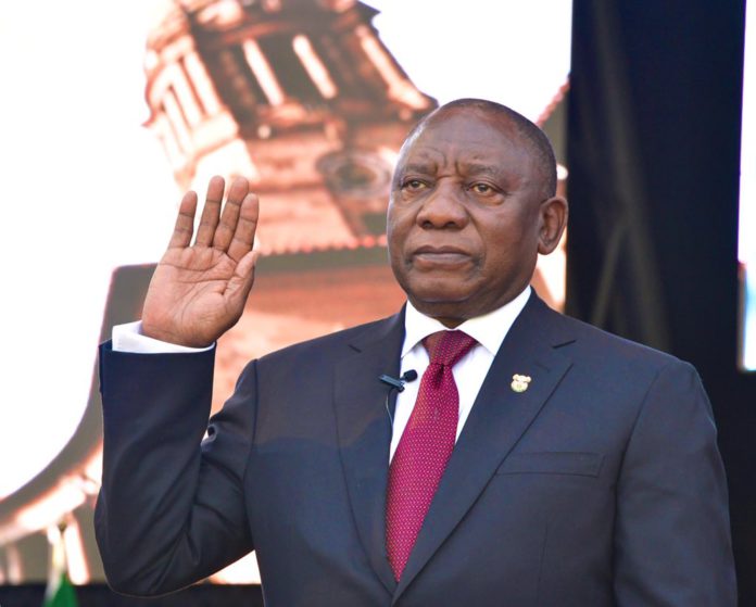 South African President, Cyril Ramaphosa