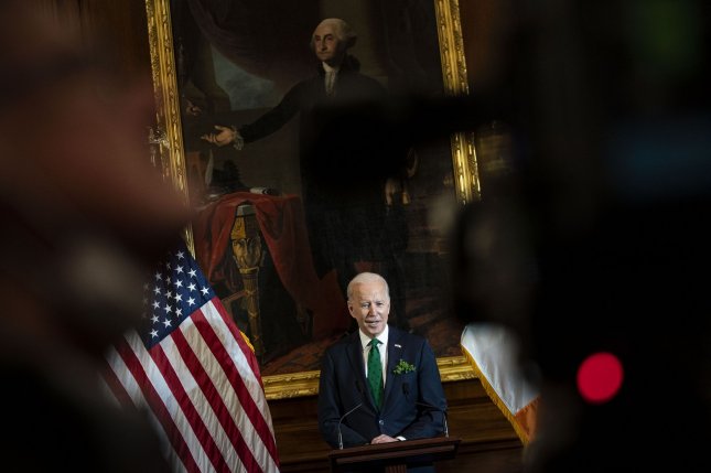 Biden calls Putin 'pure thug' and 'violent dictator' during St. Patrick's Day luncheon