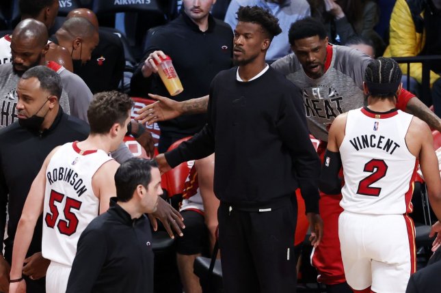 Heat's Butler, Haslem, Spoelstra in shouting match amid Warriors loss