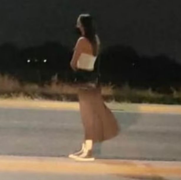 A photo of Debanhi standing on Death Road after being stranded went viral