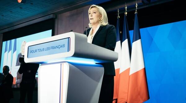 Macron wins, Emmanuel Macron, France election winner, Le Pen, Macron defeats Le Pen, Macron win, France news, world latest news, Indian express