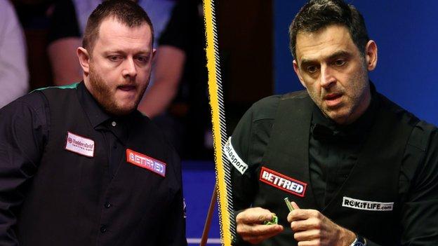 Mark Allen will face Ronnie O'Sullivan in the second round