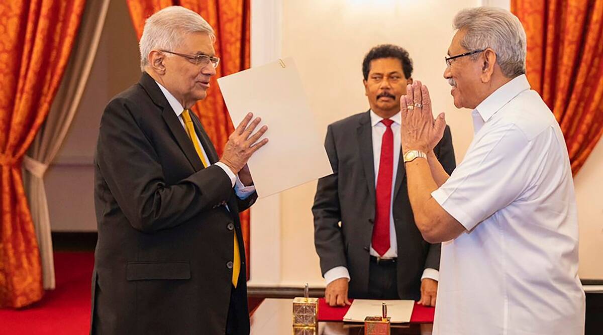 Ranil Wickremesinghe Sworn In As Sri Lankas New Prime Minister Amid Worst Economic Crisis 