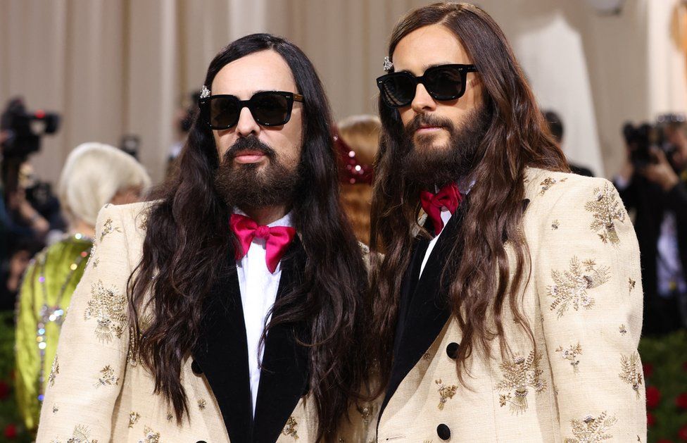 Alessandro Michele and Jared Leto