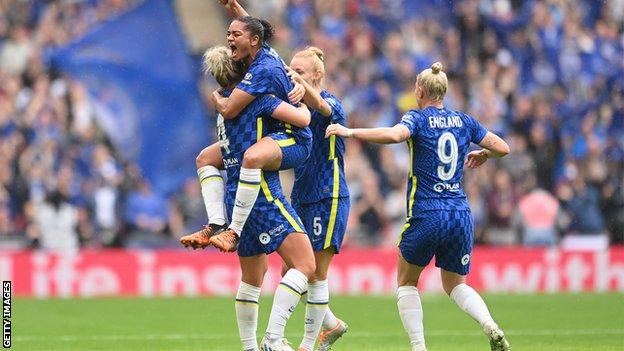 Chelsea celebrate