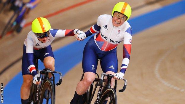 Katie Archibald rode to Madison gold at the delayed Tokyo Olympics