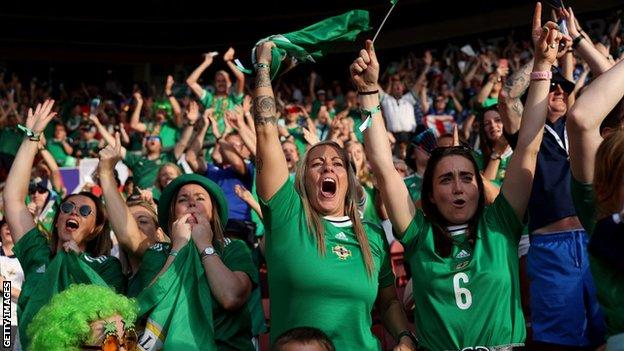 Northern Ireland fans