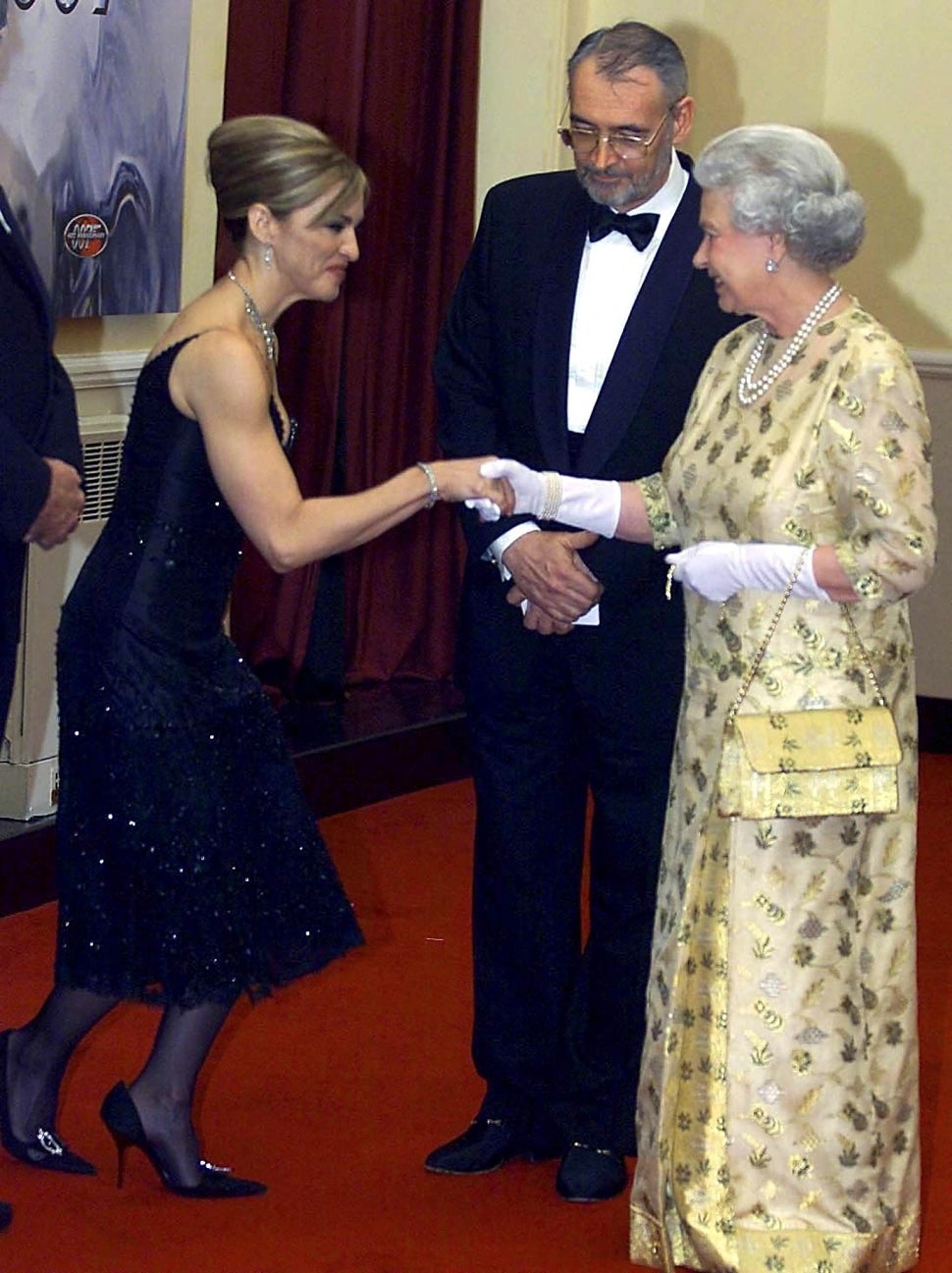 Madonna and Queen Elizabeth II