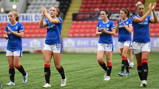 Rangers women players