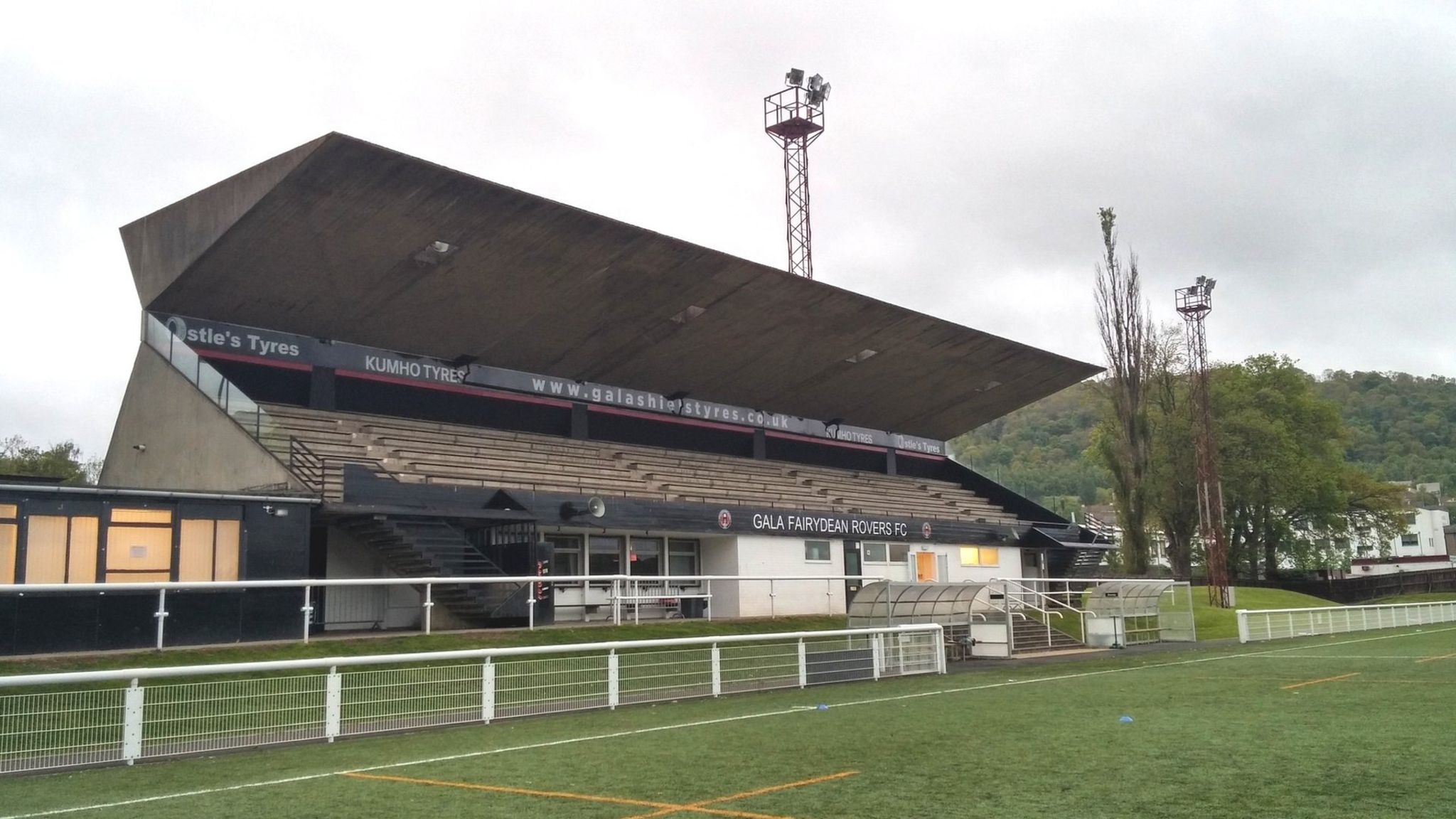 Netherdale stand