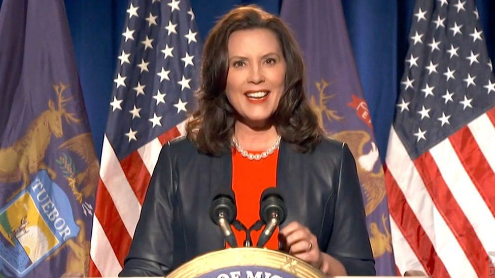 Michigan's Democratic Governor Gretchen Whitmer