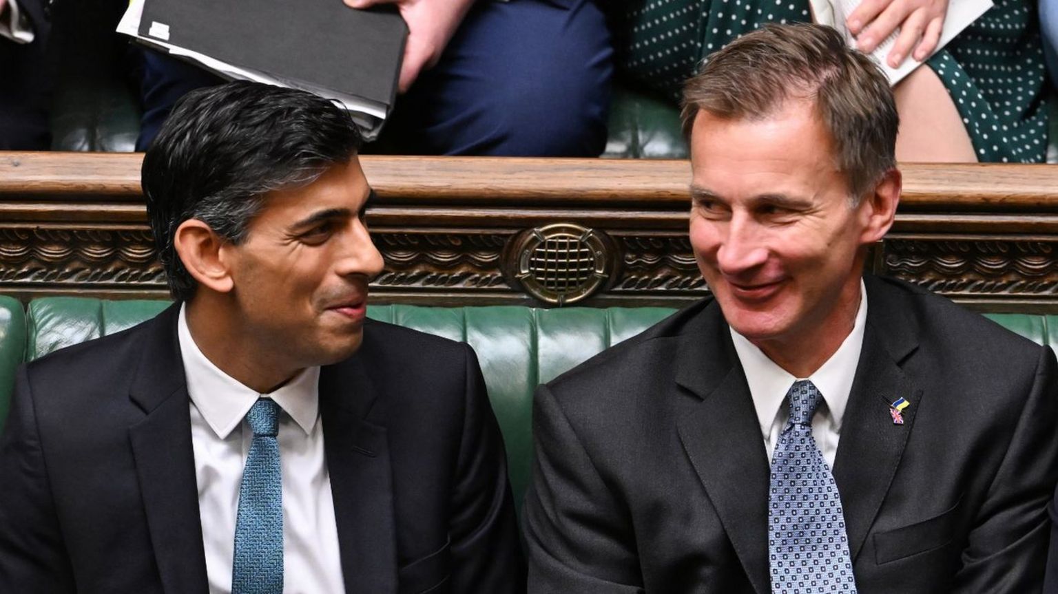 Rishi Sunak and Jeremy Hunt