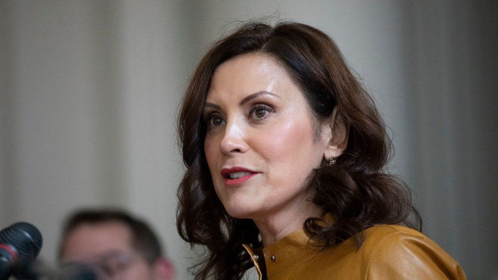 Photo of Governor Gretchen Whitmer.