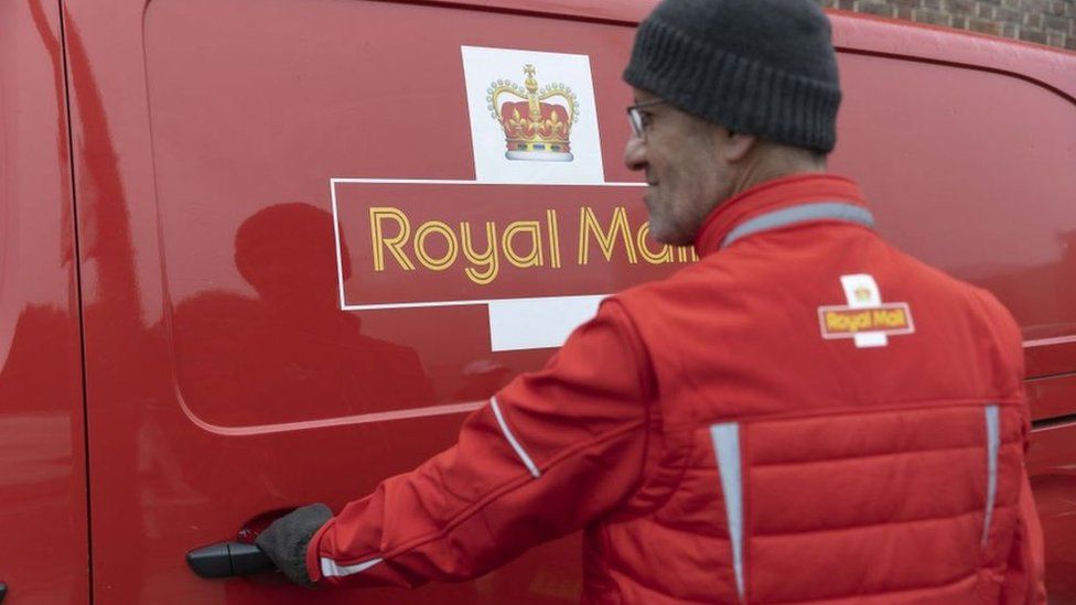 Royal Mail worker