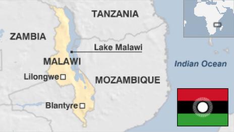 Map of Malawi