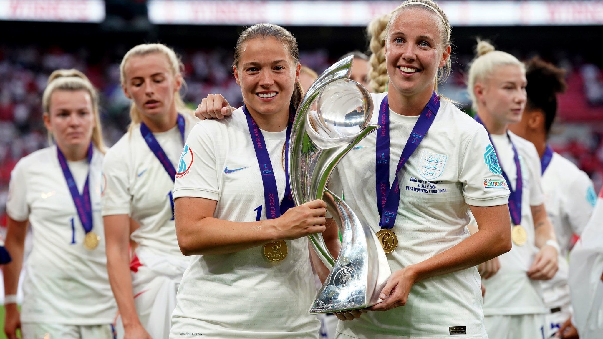 England celebrate