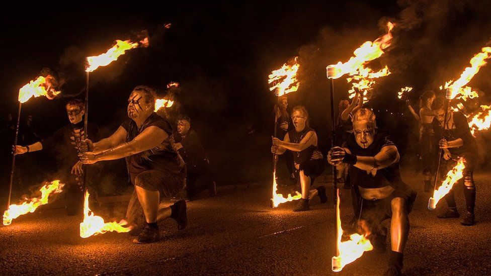 The Samhuinn Fire Festival in Edinburgh