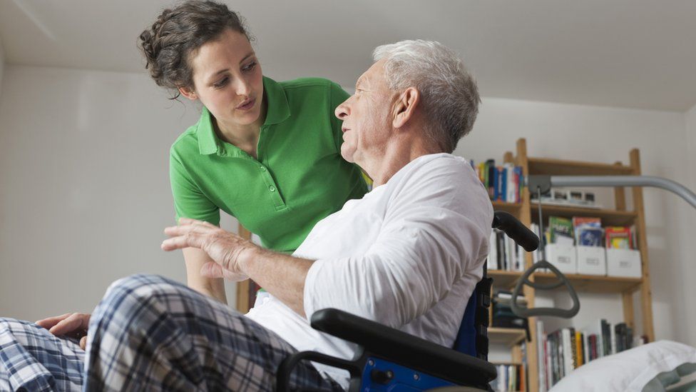 patient in social care