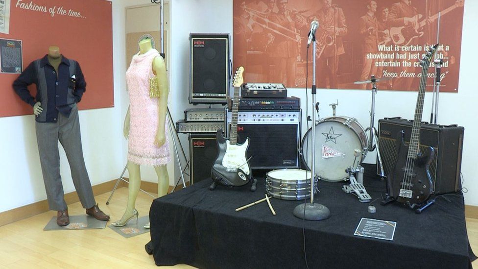 showband era exhibition at Strule Arts Centre