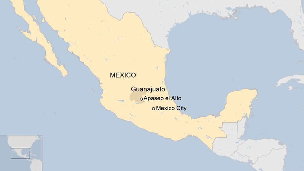 Map of Mexico