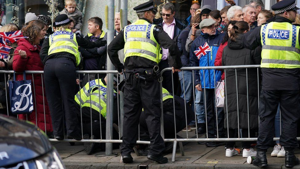 Police incident at Micklegate Bar in York