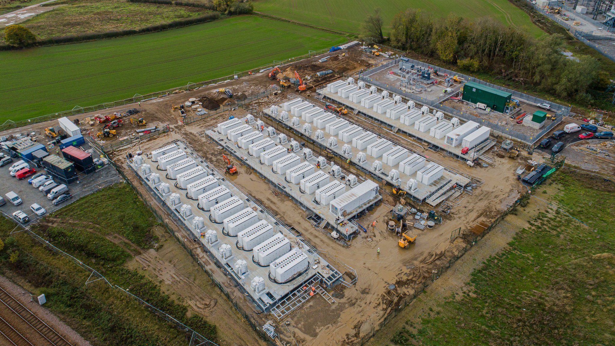 A battery energy storage system in Cottingham