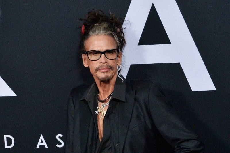 Aerosmith lead singer Steven Tyler attends the premiere of the motion picture sci-fi thriller "Ad Astra" at the ArcLight Cinerama Dome in the Hollywood section of Los Angeles on Sept. 18, 2019. File Photo by Jim Ruymen/UPI | <a href="/News_Photos/lp/10da2c48e9d3aa6e7ddf5e08a879cde6/" target="_blank">License Photo</a>