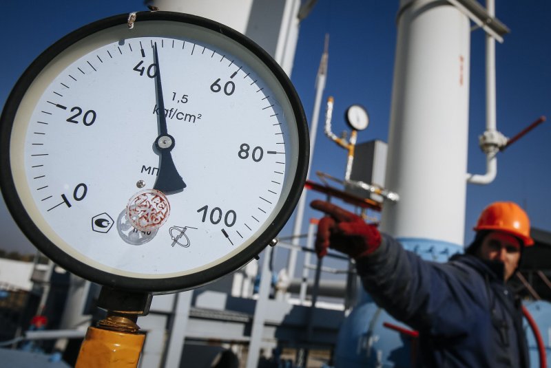 Natural gas storage levels were a concern for Europe during its pursuit for non-Russian supplies, though prices and supplies are improving. File photo by Roman Pilipey/EPA