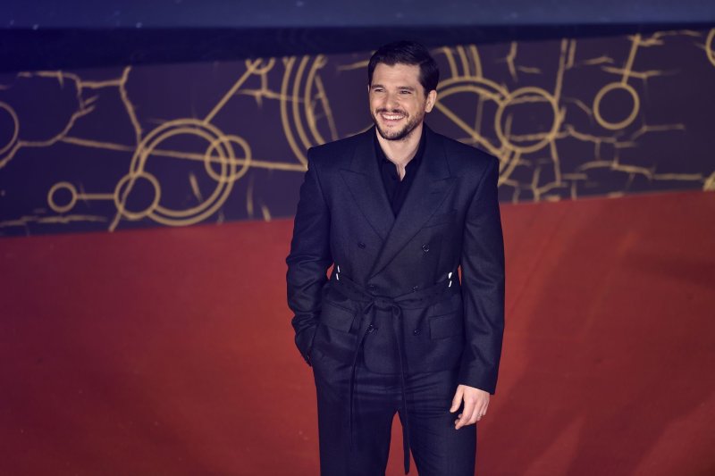 Kit Harington attends the red carpet of the movie "Eternals" during the 16th Rome Film Fest on October 24, 2021. The actor turns 36 on December 26. File Photo by Rocco Spaziani/UPI | <a href="/News_Photos/lp/d7ee186aee3754cad401fd183bc8cd30/" target="_blank">License Photo</a>