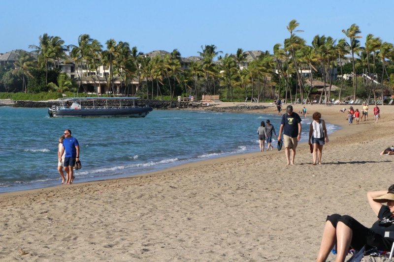 Officials said the attack at Hawaii Island's Anaeho'omaly Bay is the second in under a week Photo courtesy of Hawaii Department of Land and Natural Resources