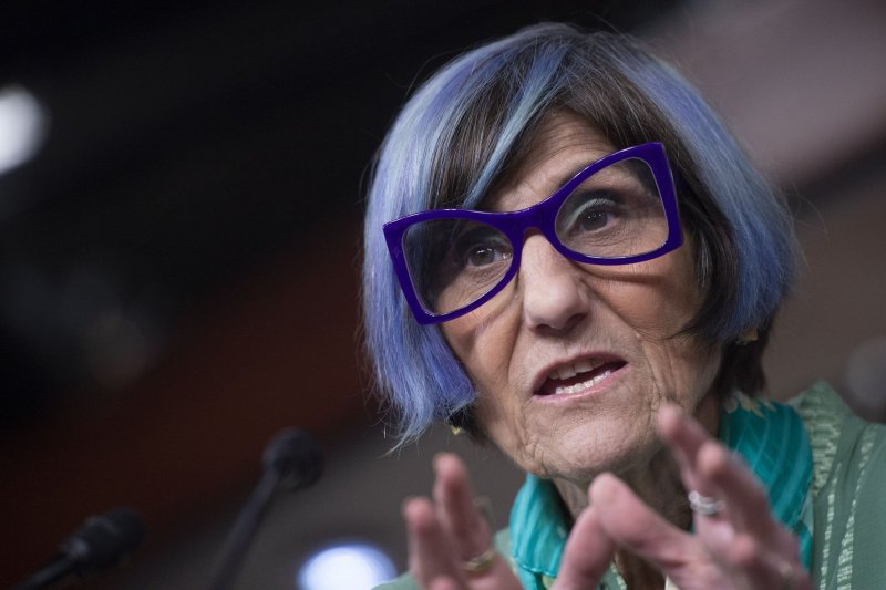 Rep. Rosa DeLauro, D-CT, said the continuing resolution bill passed by the House on Wednesday is essentially a change in deadline for finishing an omnibus bill to fund the government for fiscal year 2023. File photo by Bonnie Cash/UPI | <a href="/News_Photos/lp/9c9df3f859ab7e077bfc493f6c02fcad/" target="_blank">License Photo</a>