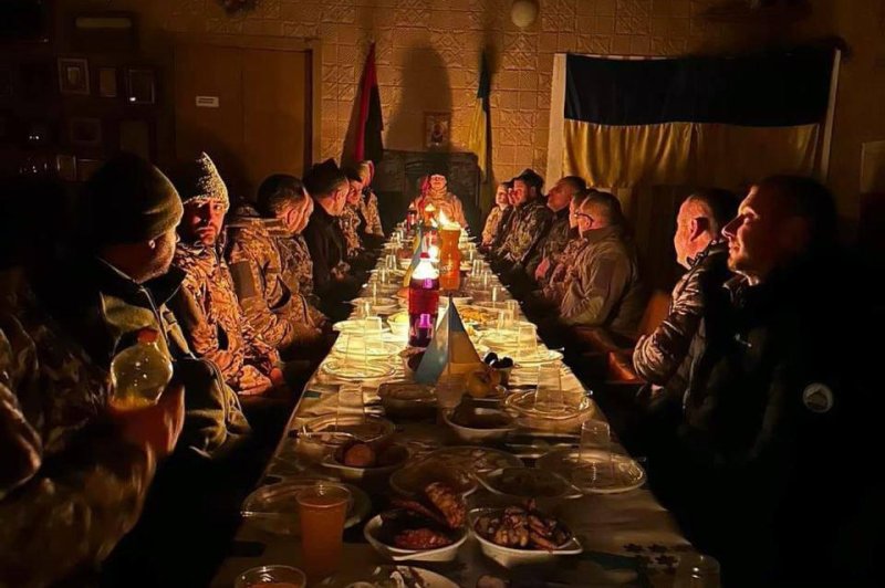 Russian President Vladimir Putin once again claimed on Sunday that he is open to negotiation over his invasion of Ukraine as Ukrainian soldiers celebrated Christmas on the frontlines of the war. Photo courtesy of Ukraine Defense Ministry/Twitter