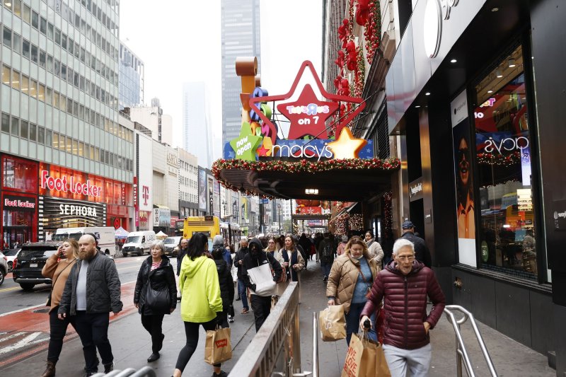 The U.S. consumer is feeling somewhat upbeat follow two straight months of pessimism, the Conference Board found. File Photo by John Angelillo/UPI | <a href="/News_Photos/lp/b09f57f15bc5b04e373ad69c1a0372b5/" target="_blank">License Photo</a>