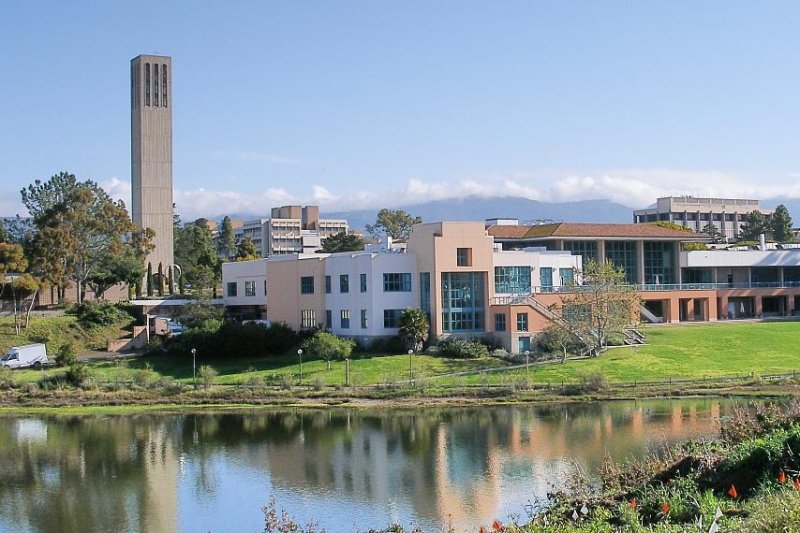 The University of California announced the tentative agreement with striking academic workers includes "multiyear pay increases." File Photo by Coolcaesar/<a href="https://commons.wikimedia.org/wiki/File:Ucsbuniversitycenterandstorketower.jpg">Wikimedia Commons</a>