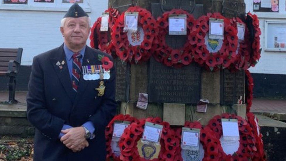 Graeme on Remembrance Sunday