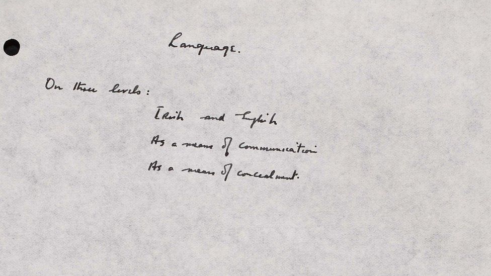 Brian Friel's notes from Translations