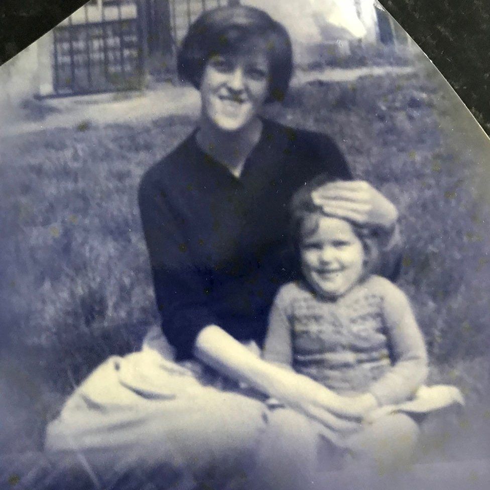 Jemima MacDonald with her daughter Elizabeth