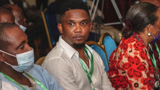 Cameroon Football Federation president Samuel Eto'o