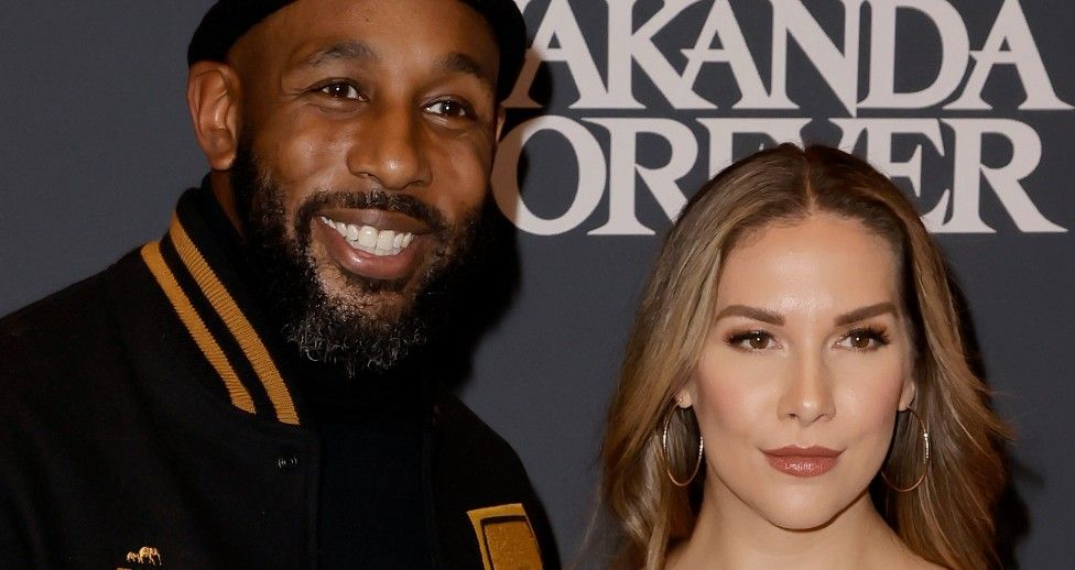 Stephen "Twitch" Boss and Allison Holker, pictured together last week in LA at the Critics Choice Association's Celebration of Black Cinema & Television