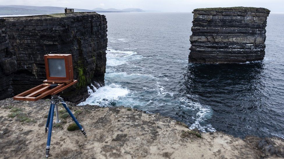 Alex Boyd's camera set up in Ireland