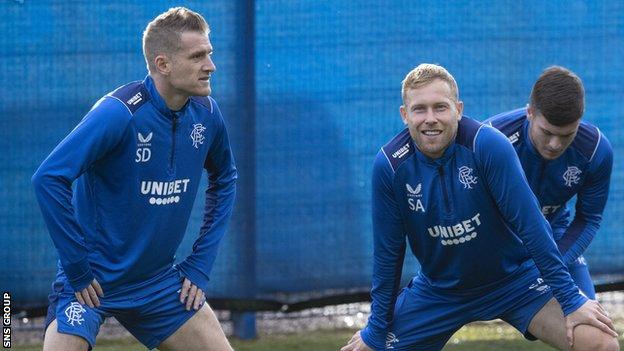 Steven Davis and Scott Arfield